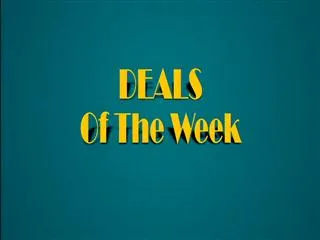 Deal of the week 18th Oct 2014 - Sakshi