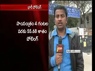 delhi polling ends peacefully - Sakshi