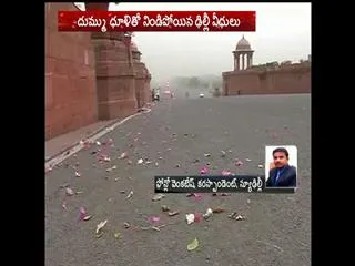Wind storm creates havoc in Delhi, several injured - Sakshi