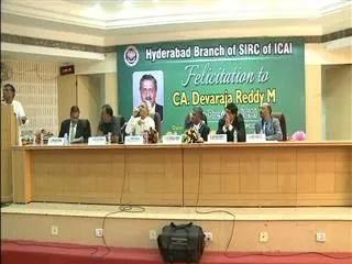 CA. M. Devaraja Reddy has been elected as the Vice-President of the Institute of Chartered Accountants of India - Sakshi