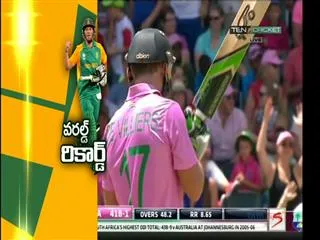south-africa-captain-ab-de-villiers-scores-fastest-50-100-in-odi - Sakshi