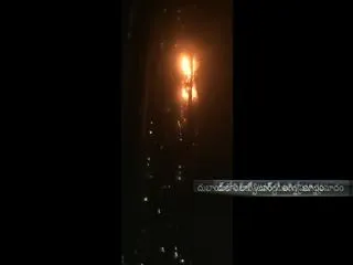 Fire at Dubai's 'The Torch' Skyscraper; No Casualties Reported - Sakshi