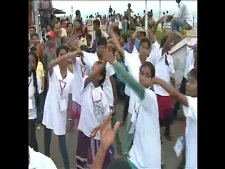 CPM campaign on flash mob - Sakshi