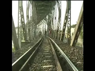 Goods train skips Railway line at Rajahmundry - Sakshi