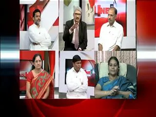 The Headline Show discussion on alternative political meeting interrupted by police - Sakshi