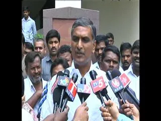 T.Harish rao takes on chandrababu naidu - Sakshi