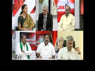 The Headline Show discussion on Modi tells Madison Sq Garden India won't look back - Sakshi