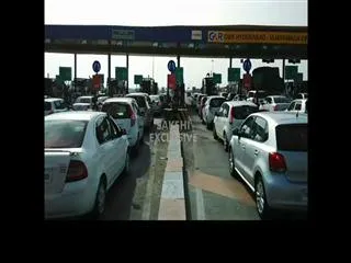 Traffic jam at Choutuppal - Sakshi