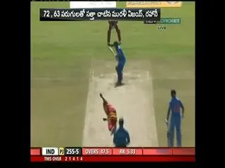 India's victory in the second ODI - Sakshi