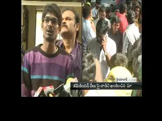 tv-movie-artists-rally-over-attack-on-jabardasth-venu-at-film-chamber - Sakshi