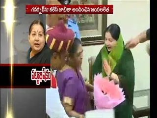 Jayalalithaa to swear in as Chief Minister at 11am on Saturday - Sakshi