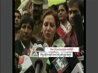 RLD candidate jaya prada files her nomination papers in bijnor - Sakshi