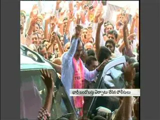 Jodeghat turns into fortress for CM's visit - Sakshi