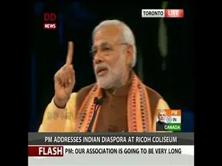 Indians in canada have made us proud:Modi - Sakshi