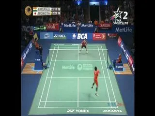 parupalli kashyap looses in indonesia open badminton - Sakshi