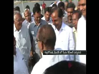 Chief Minister KCR Tour in Yadagirigutta - Sakshi