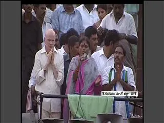 ys vijayamma's speech in k.gangavaram janabheri - Sakshi