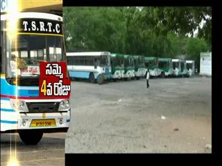 RTC workers attacks on private drivers - Sakshi
