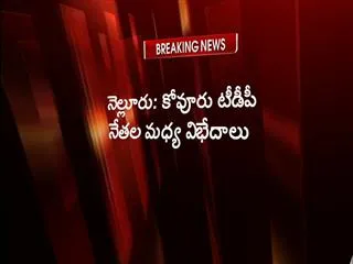 Clash between TDP leaders in Kovur - Sakshi