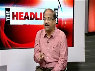 The Headline Show discussion on Supreme Court decision on Krishna Tribunal - Sakshi