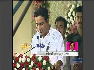 KTR Takes Oath as Cabinet Minister of Telangana - Sakshi