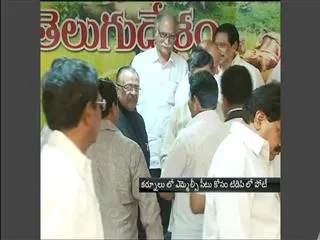 TDP Divided for MLC seat in Kurnool - Sakshi