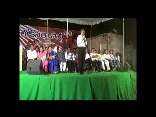 Jayaprakash narayan talks on loksatta party - Sakshi