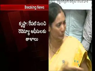 Attacks on MRO || Revenue Officers at Strike - Sakshi