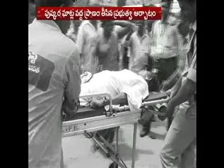 Piligrim deaths occured while they come for Pushkaralu - Sakshi