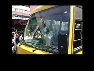 Girl died by Bus Accident in Old Malakpet - Sakshi