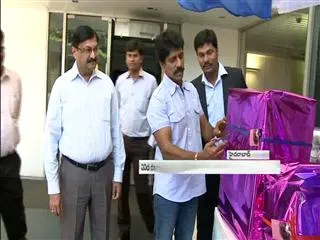 SHREST Waterpurifier arranged Stall for Sakhi employees in Sakshi Office - Sakshi