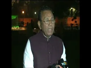 MP Mekapati Speak to Media in Delhi - Sakshi