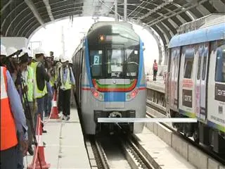 Metro Rail to have test runs soon - Sakshi