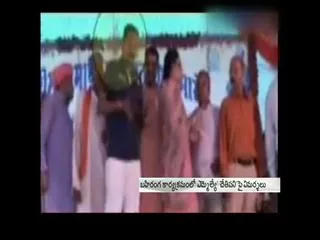 mla-wipes-hands-on-ex-mps-saree-calls-it-a-prank - Sakshi