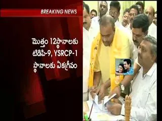AP MLC Elections to he held in Two districts, rest elected unanimously - Sakshi