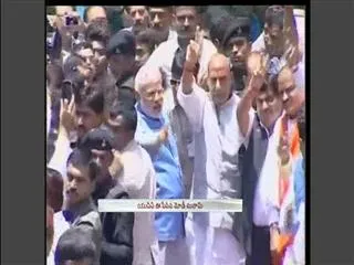 BJP sweeps MP seats in Parliament - Sakshi