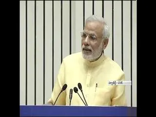 Narendra Modi addresses of the Governing Council of NITI Aayog - Sakshi