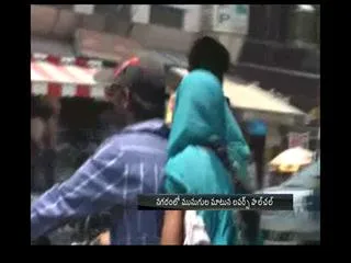 Lovers using scarfs to escape from public to recognize - Sakshi