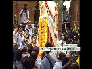 Sriramanavami celebrations at kodandaramalayam in ontimitta - Sakshi