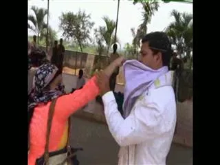 Husband escape from Marriage hall after first wife stoped - Sakshi