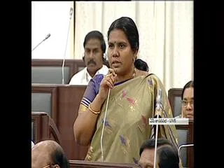 peethala-sujatha-takes-on-rk-roja-in-ap-assembly - Sakshi