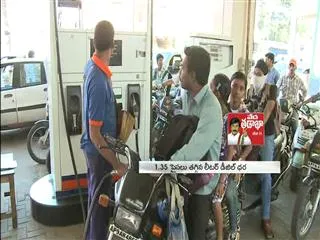 Petrol price hiked by 64 paise - Sakshi