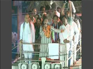 ys sharmila's speech in peduguralla janabheri - Sakshi