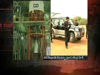 narendra-modi-arrives-sriharikota - Sakshi