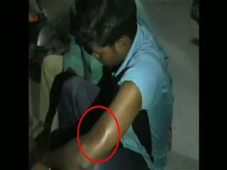 village people attack on police in medak district - Sakshi