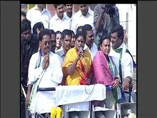 ys vijayamma's speech in puundi janabheri - Sakshi