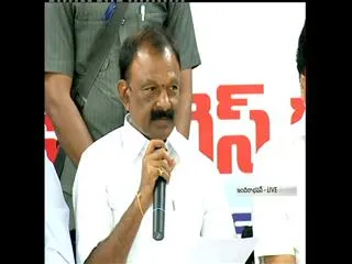 Raghuveera Reddy speaks to media on Nandigama by poll - Sakshi