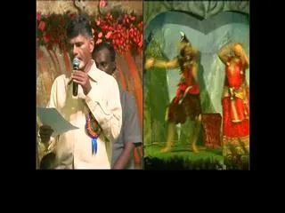 Chandrababu attends Nandi Natakotsavam in Rajahmundry - Sakshi