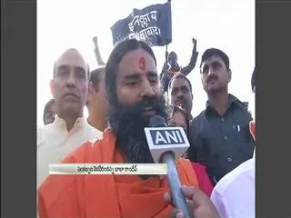 baba-ramdev-gets-a-warm-welcome-in-haridwar - Sakshi