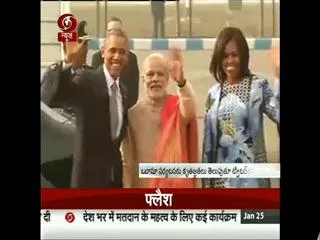 Obama's visit has opened new chapter in ties, Narendra Modi says - Sakshi